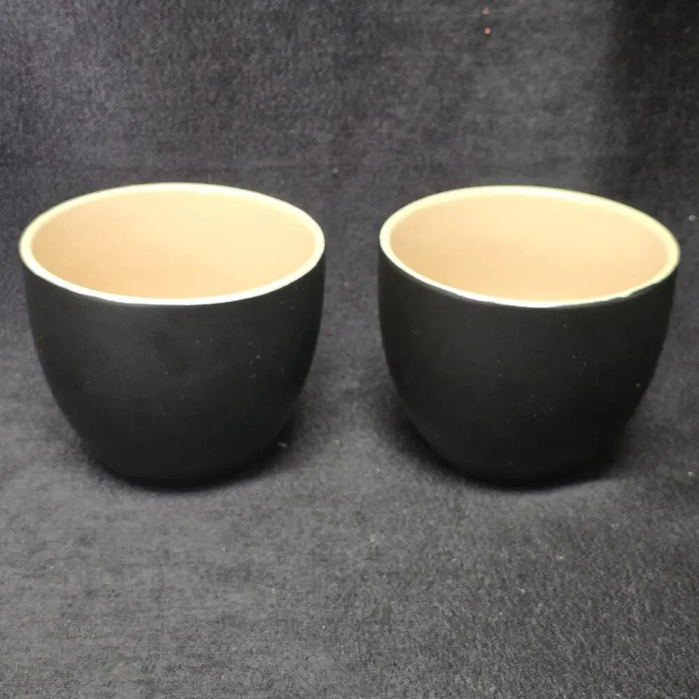 Vintage Baileys Irish Cream Yours & Mine Coffee  Cup Mugs Dessert Bowls